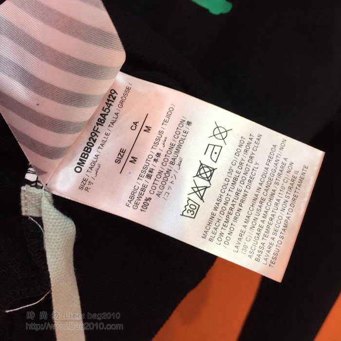 OffWhite男裝 19-20FW新款 最高品質 off新款圓領衛衣 off黑色套頭男衛衣  tzy2237